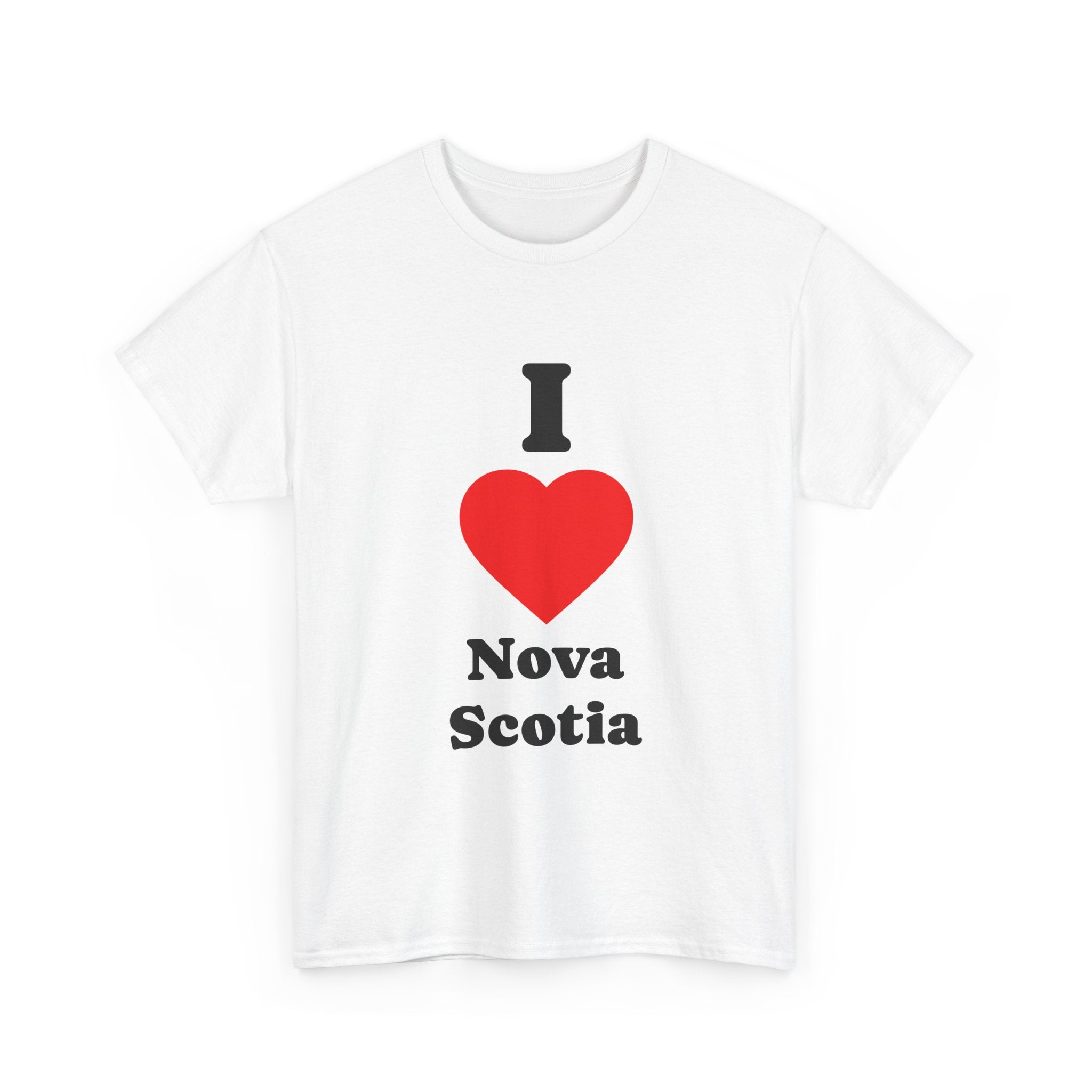 I Love Nova Scotia Tee — 'I Heart Nova Scotia' Canadian Pride Shirt