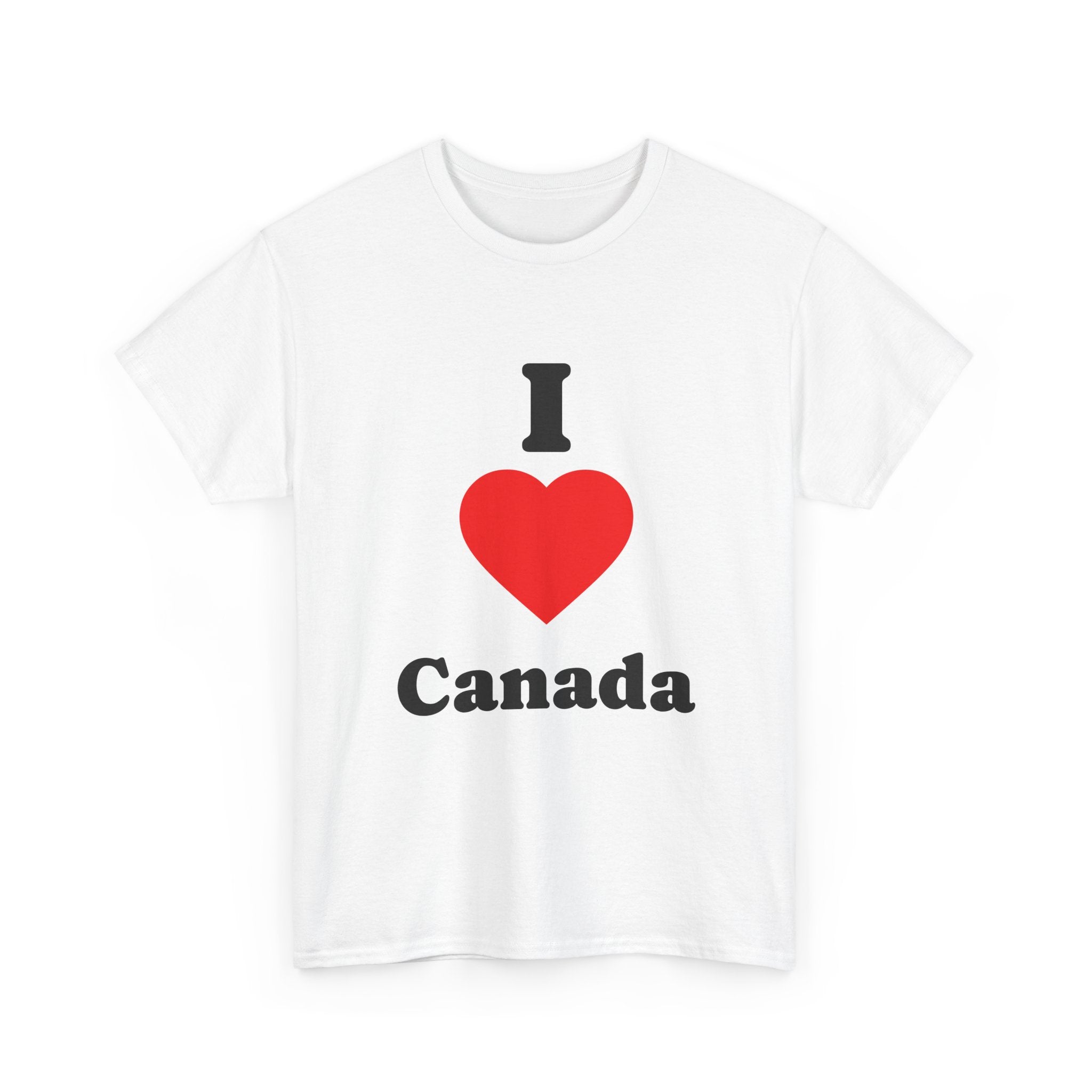 I Love Canada Tee — 'I Heart Canada' Canadian Pride Shirt