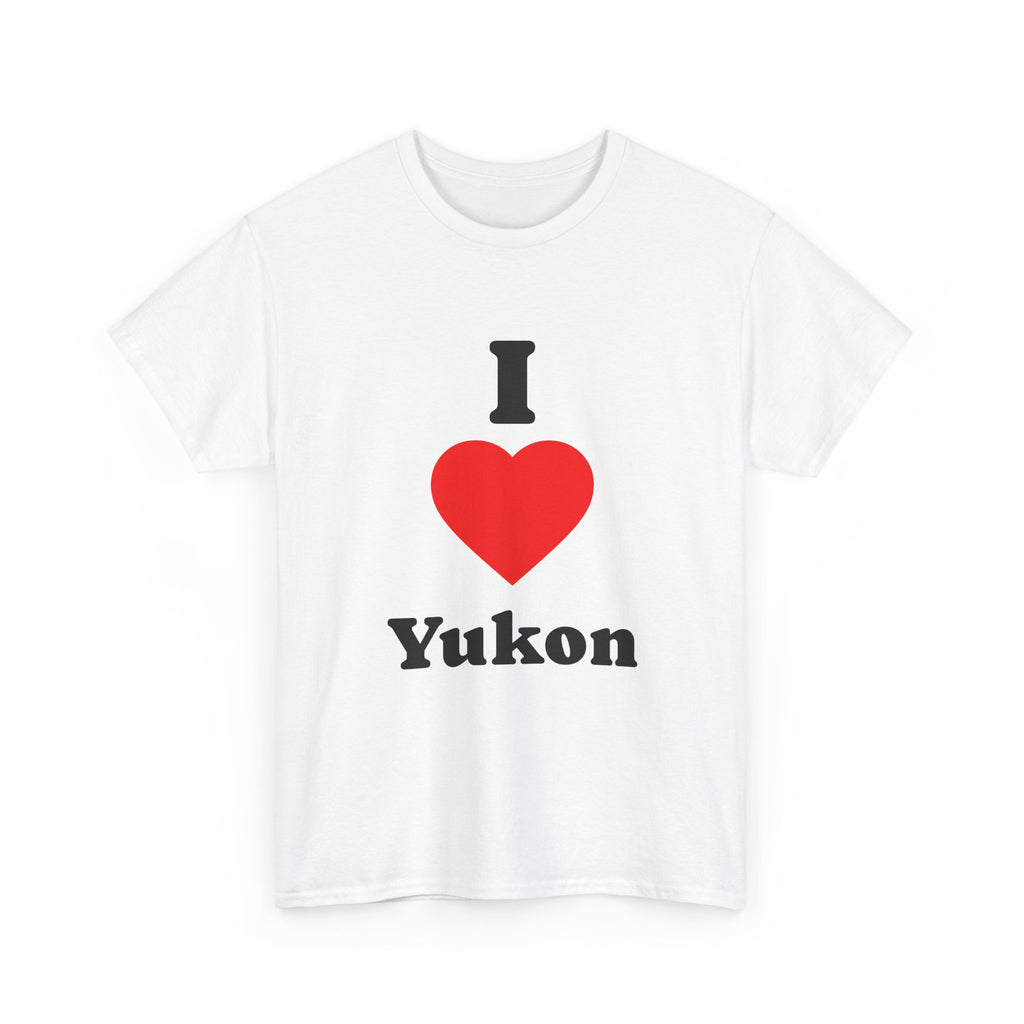 I Love Yukon Tee — 'I Heart Yukon' Canadian Pride Shirt