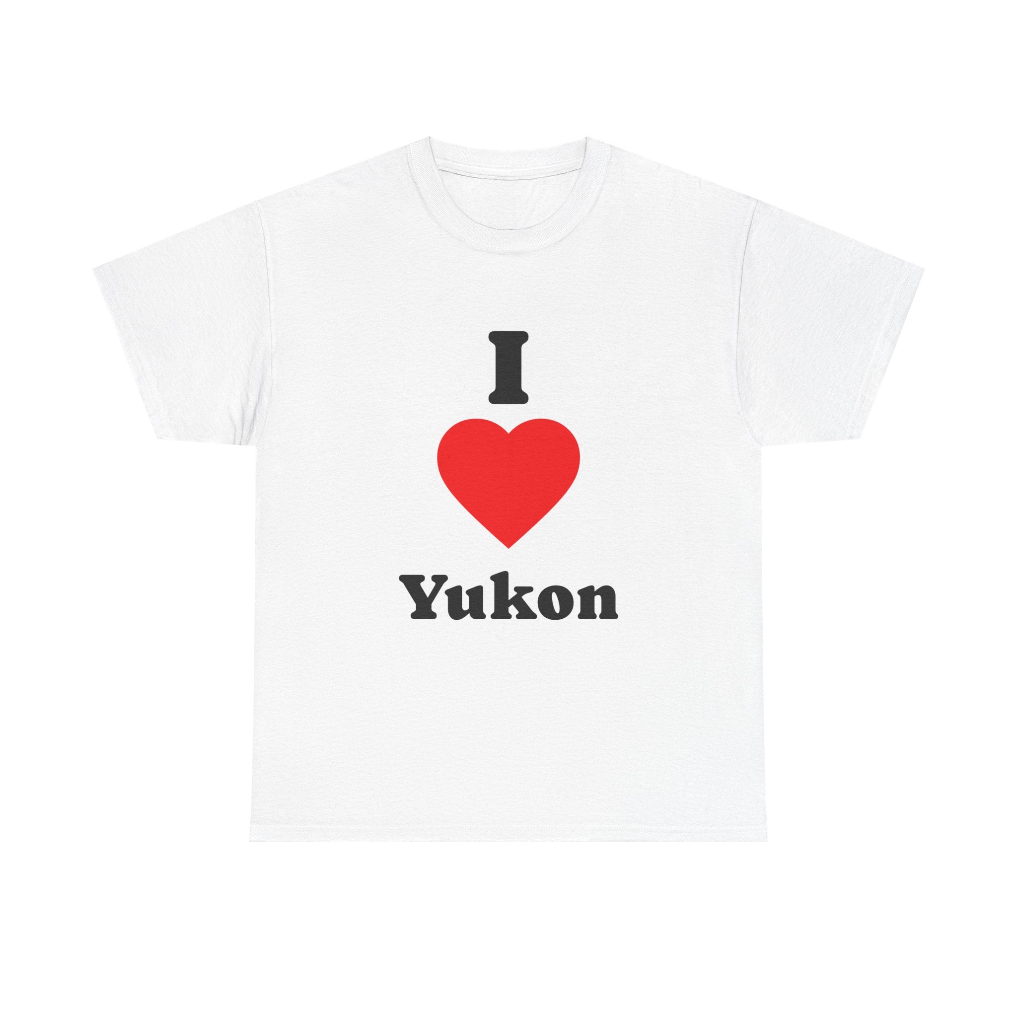 I Love Yukon Tee — 'I Heart Yukon' Canadian Pride Shirt