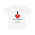 I Love Newfoundland & Labrador Tee — 'I Heart Newfoundland & Labrador' Canadian Pride Shirt