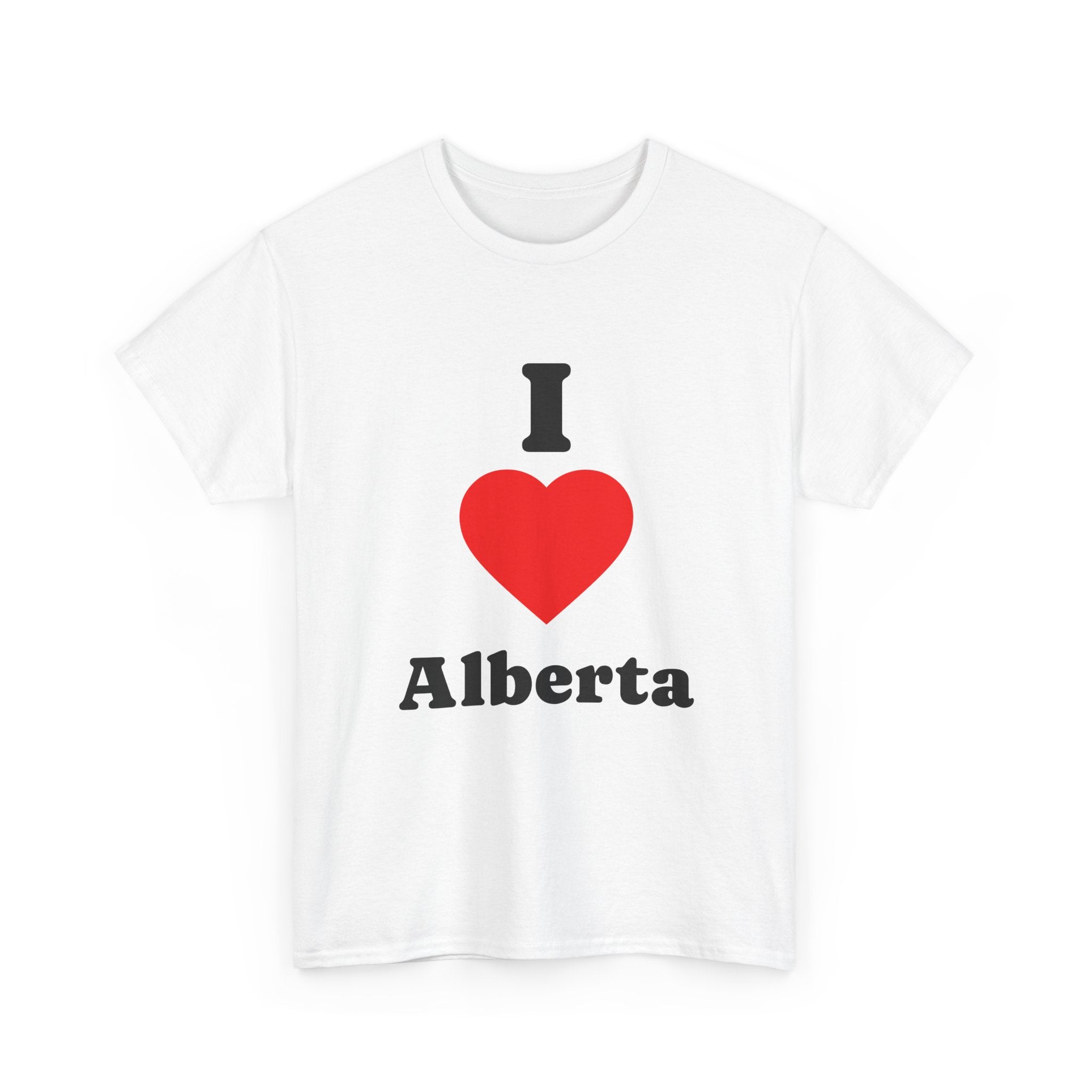I Love Alberta Tee — 'I Heart Alberta' Canadian Pride Shirt